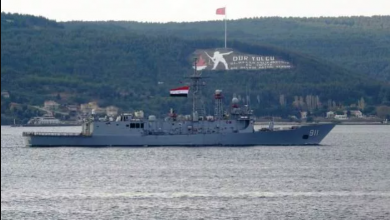 Photo of Mısır Savaş Gemileri Çanakkale Boğazı’ndan Geçti