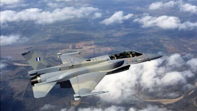Photo of Yunanistan’a ait F-16 düştü
