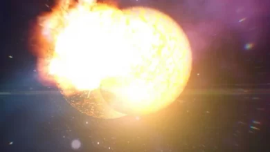Photo of İki yıldızın çarpışmasıyla oluşan ‘gama radyasyonu patlaması’ ilk kez gözlemlendi