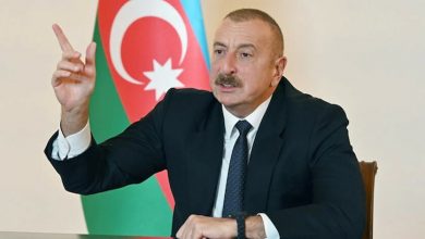 Photo of Aliyev: “Düşmanın başını kaldırmasına ve bir daha tehdit oluşturmasına izin vermeyeceğiz.”
