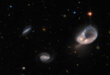 Photo of Hubble Uzay Teleskobu sıradışı galaksi birleşimini yakaladı