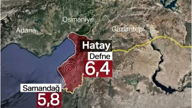 Photo of Hatay merkezli deprem Orta Doğu ve Afrika’da da hissedildi