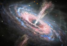 Photo of NASA: “Evrenin en parlak cisminin ışığında gizlenen galaksi bir bulundu”