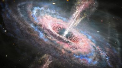 Photo of NASA: “Evrenin en parlak cisminin ışığında gizlenen galaksi bir bulundu”