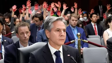 Photo of ABD Senatosu’nda Blinken’a sert protesto: Kanlı eller Gazze için kalktı