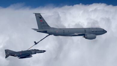 Photo of Türk Hava Kuvvetleri’nden Akdeniz’de eğitim uçuşu