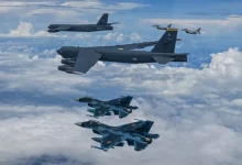 Photo of ABD B-52’leri, Güney Kore ve Japonya ile üçlü tatbikata katıldı