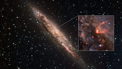 Photo of Astronomlar galaksi NGC 4945’te gizemli bir cisim keşfetti: “Punctum”