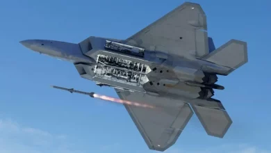 Photo of F-22A Raptor, AMRAAM hava-hava füzesiyle menzil rekoru kırdı
