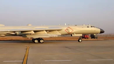 Photo of Çin’in YJ-12 füzeleri taşıyan H-6 bombardıman uçağı ilk kez görüntülendi