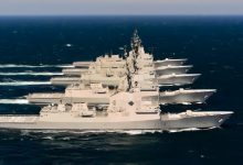 Photo of İspanya Donanması beş F-100 fırkateynini aynı anda denize indirdi