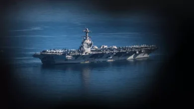 Photo of USS Gerald R. Ford rotasını Girit’e çevirdi