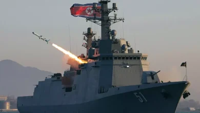 Photo of Kuzey Kore’den Choe Hyon savaş gemisinden 5 füze fırlatması