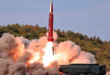 Photo of Kuzey Kore KN-30 balistik füzesini test etti