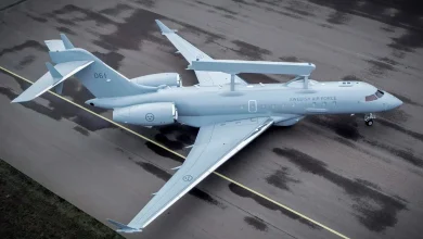 Photo of Saab, İsveç için üretilen ilk GlobalEye erken ihbar uçağını tanıttı